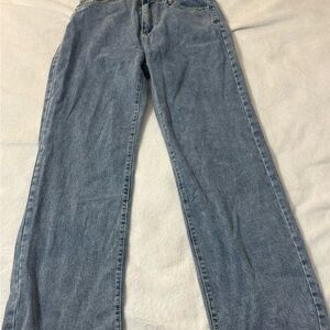 SHEIN Light Blue Flare Jeans